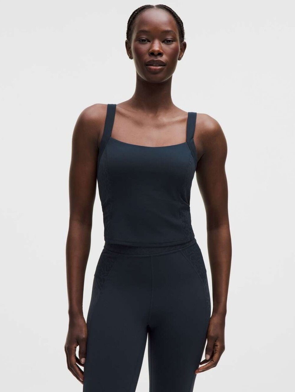 Lululemon Align Lace-Panel Tank Top *Light Support, B/C Cup True Navy